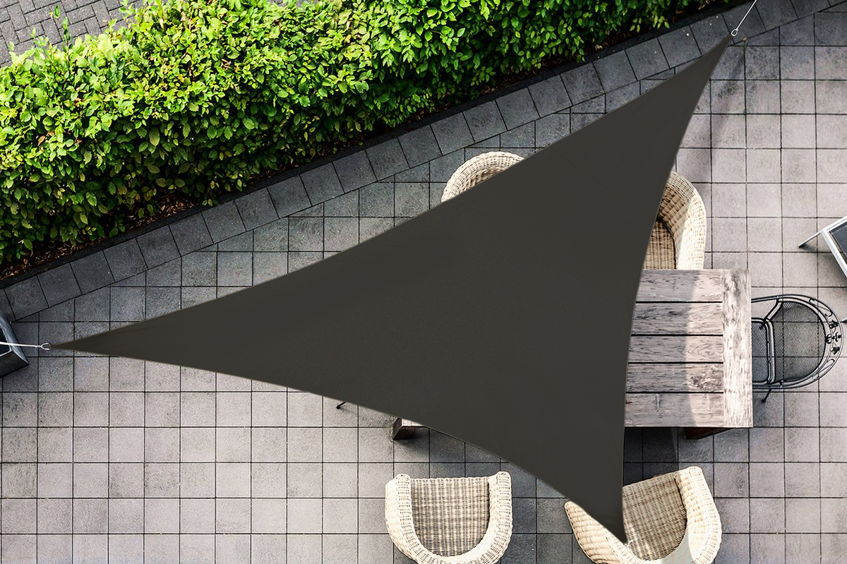 Driehoek 90 graden 6x6x8,5m Grey