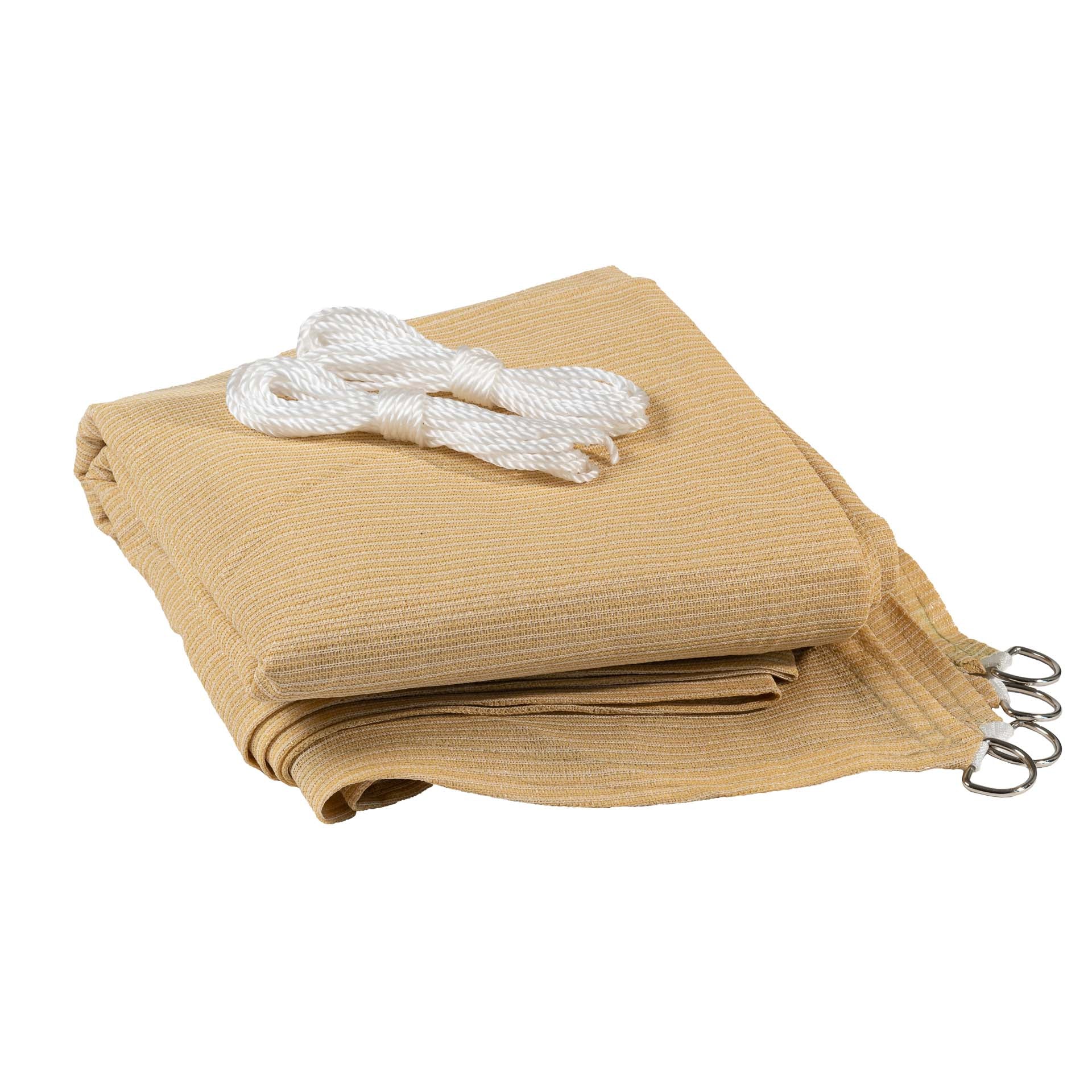 Driehoek 90 graden 6x6x8,5m Beige